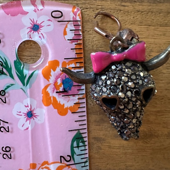 Betsey Johnson vintage sparkling drop earrings - Picture 4 of 4